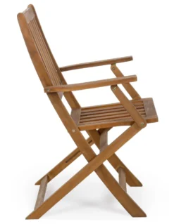 Sedia con braccioli Yes Everyday 0805127 MALI Acacia naturale