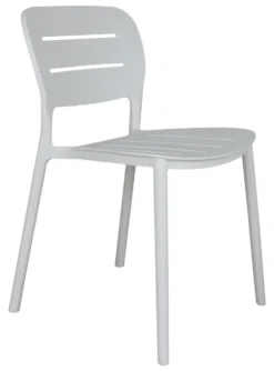 Sedia da esterno Amicasa PP 832 CRETA Bianco