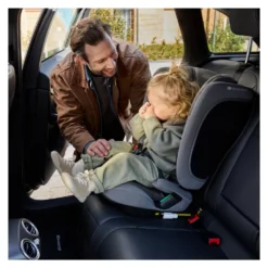 Seggiolino auto Kinderkraft KCFI2GO0GRY0000 FIX2GO schienale pieghevol