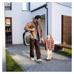 Seggiolino auto Kinderkraft KCFI2GO0BLK0000 FIX2GO schienale pieghevol