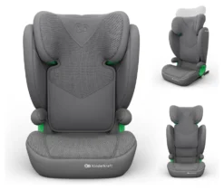 Seggiolino auto Kinderkraft KCJUFI20GRYPL0N JUNIOR FIX 2 PLUS Grey