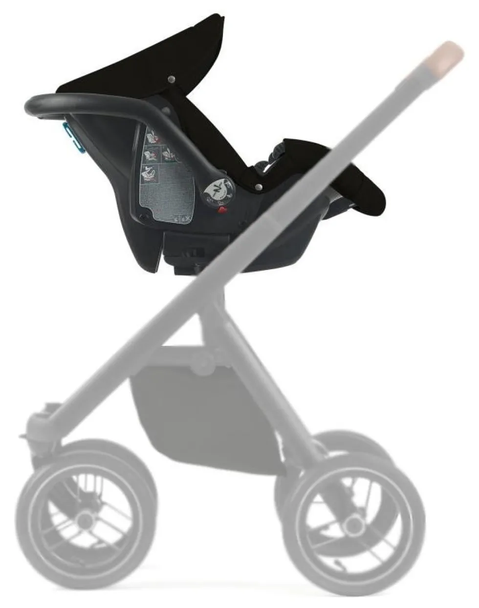Seggiolino auto Neonato N138 PURO Black