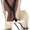 Seggiolino bici HTP Design ELIBAS T a telaio Beige e Marrone