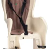 Seggiolino bici HTP Design ELIBAS P per portapacchi Beige e Marrone
