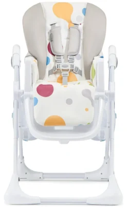 Seggiolone Kinderkraft KKKYUMMMUL0000 YUMMY regolabile Bianco multicol