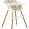 Seggiolone Momi KRKA00035 REKI 3 in 1 Beige