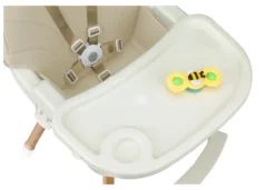 Seggiolone Momi KRKA00035 REKI 3 in 1 Beige