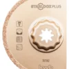 Semicircolare fresatura Kwb 707592 STARLOCK