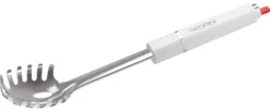 Servi spaghetti Pedrini 0753 LILLO STILE Cromo lucido e Bianco