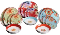 Servizio piatti Amicasa Art 38 FLOWERS