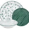 Servizio piatti Amicasa Art 51 GIUSY Verde