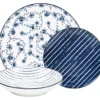 Servizio piatti Amicasa Art 52 GIUSY Blu