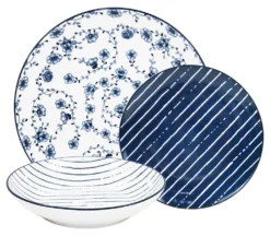Servizio piatti Amicasa Art 52 GIUSY Blu