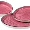 Servizio piatti Amicasa Art 25 VERTIGO Rosa