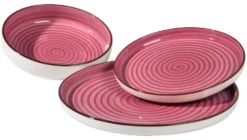 Servizio piatti Amicasa Art 25 VERTIGO Rosa