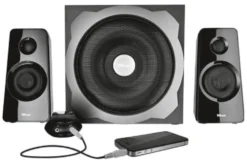 Set altoparlanti pc Trust 19019 TYTAN 2.1 Speaker Set Black e Grey