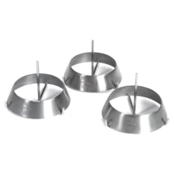 Set 3 Anelli Acciaio Inox per barbecue Big Green Egg