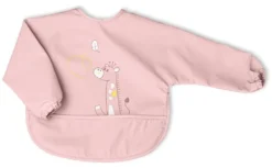 Set bavaglini Chicco 00016302150000 con maniche e tasca briciole Rosa