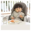 Set bavaglini Chicco 00016302350000 con maniche e tasca briciole Grigi