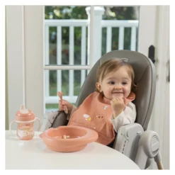 Set bavaglini Chicco 00016301150000 con tasca briciole Rosa