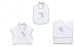 Set bavaglini Italbaby 15 5020 108 BEAR Grey
