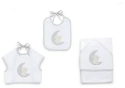 Set bavaglini Italbaby 15 5020 408 MOON Grey
