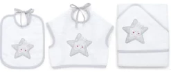 Set bavaglini Italbaby 15 5020 208 STAR Grey