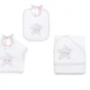 Set bavaglini Italbaby 15 5020 201 STAR Rosa
