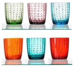 Set bicchieri Amicasa DF15423 FANTASY COLORS Multicolor