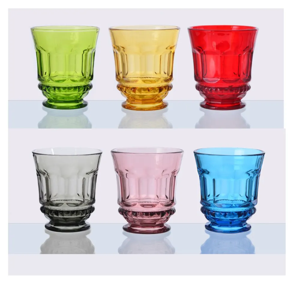 Set bicchieri Amicasa YDF23146 ROYAL COLORS Colori assortiti