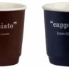 Set bicchierini caffè Amicasa Art 2 COFFEE Dark