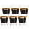 Set 6 bicchierini espresso Caffitaly
