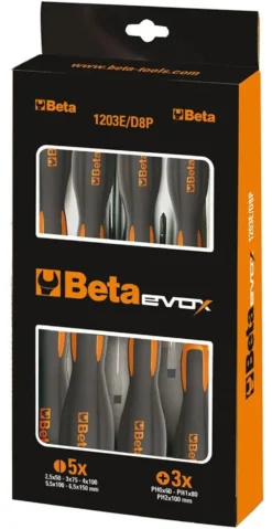 Set cacciaviti Beta 012031018 EVOX 1203E/D8P
