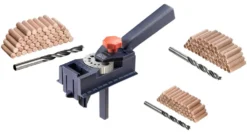 Set calibro spinatura Kwb 758100 con punte e spine legno