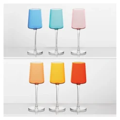 Set calici Amicasa WW22133 ARES Colori assortiti