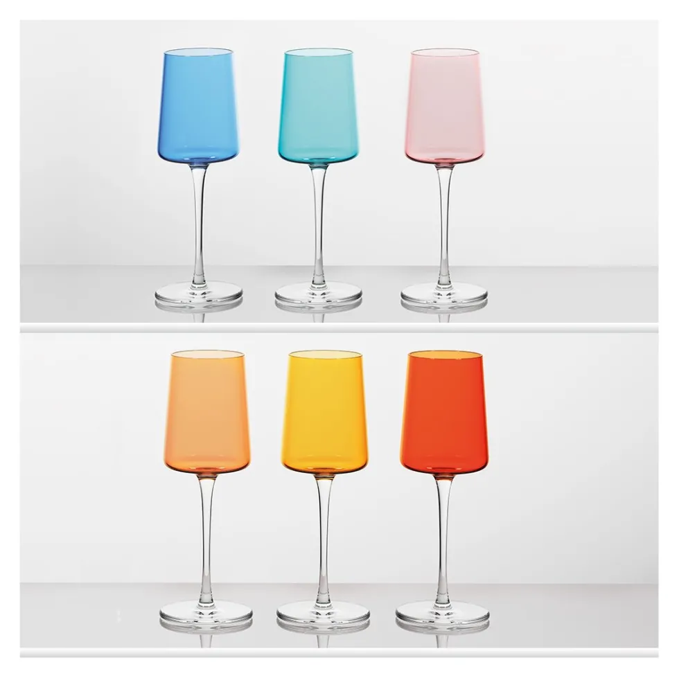 Set calici Amicasa WW22133 ARES Colori assortiti