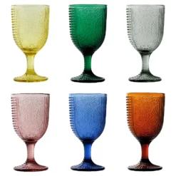 Set 6 calici vino 350 ml Arlecchino - Miba