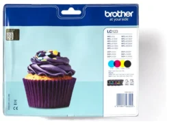 Set cartucce stampante Brother LC123VALBP Multipack
