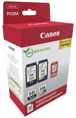 Set cartucce stampante Canon 8287B008 Multipack + carta fotografica