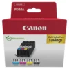 Set cartucce stampante Canon 6509B015 CHROMALIFE 100+ Multipack