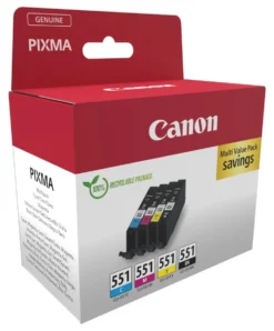 Set cartucce stampante Canon 6509B015 CHROMALIFE 100+ Multipack