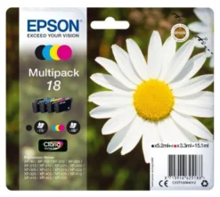 Set cartucce stampante Epson C13T18064012 CLARIA Multipack T18