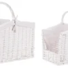Set ceste Yes Everyday 0415525 ALESHA porta legna Bianco