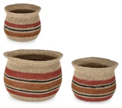 Set ceste Yes Everyday 0412695 WAYLON Anfora Natural e Rosso