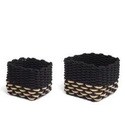 Set 2 Cestini Multiuso - Rattan