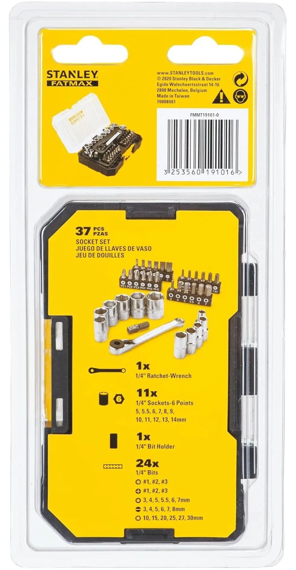 Set chiavi a bussola Stanley FMMT191010 FATMAX