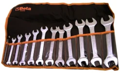 Set chiavi a forchetta Beta 000550162 55/B12 Cromo satinato