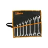 Set chiavi a forchetta Beta 000550158 55/B Cromo satinato