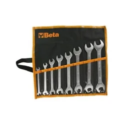 Set chiavi a forchetta Beta 000550158 55/B Cromo satinato