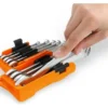 Set chiavi combinate Beta 000420087 poligonali 42/SC9I Cromo satinato